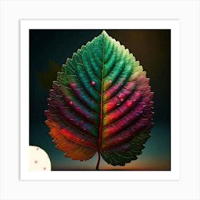 Plum leaf Art Print