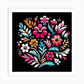 Ukrainian Folk Art Art Print