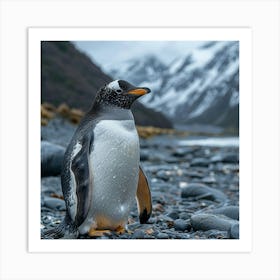 King Penguin 1 Art Print