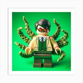 Octopus Man Art Print