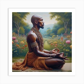 Meditation Art Print