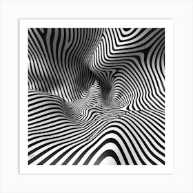 Zig Zag 2 Art Print