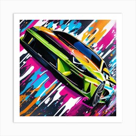 Lamborghini 84 Art Print