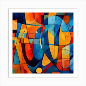 Abstract Painting 321 Art Print