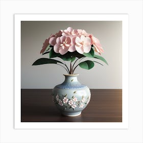 Flowers In A Vase Art Print