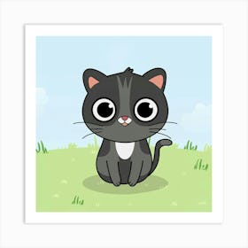 Cute Cat 1 Art Print