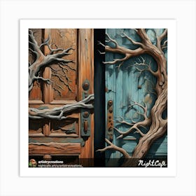 Nightclop Door Art Print