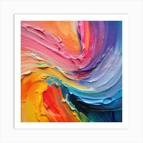 Abstract Painting 17 Art Print