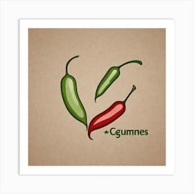 Legumes As A Logo (53) Art Print