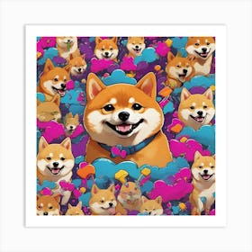 Shiba Inu Art Print