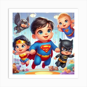 Dc Comics Baby Art Print