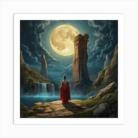 Full Moon 1 Art Print