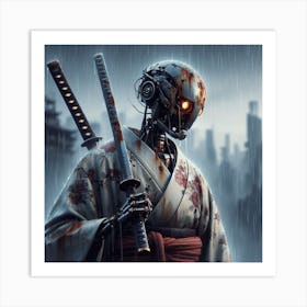 Robot 3 Art Print