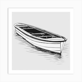 Boat In The Water Art Print