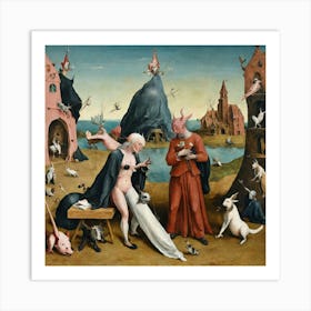 Garden Of Earthly Delights Art Print