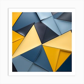 Abstract Geometric Pattern 4 Art Print