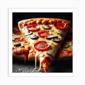 Pizza55 Art Print