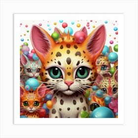 Cheetahs Art Print