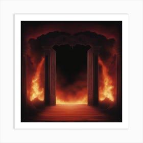 Doorway To Hell Art Print