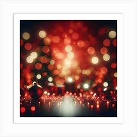 Bokeh Background Art Print