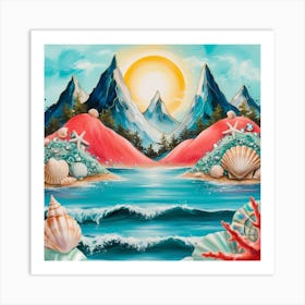 Seashells Art Print