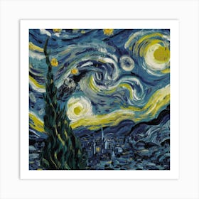 Starry Night Art Print