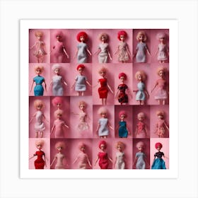 Dolls Stock Videos & Royalty-Free Footage 3 Art Print