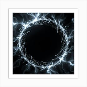 Abstract Circle Art Print