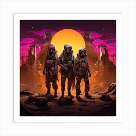 Sandstorm 1 Art Print