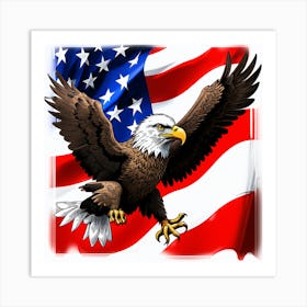 American Eagle 3 Art Print