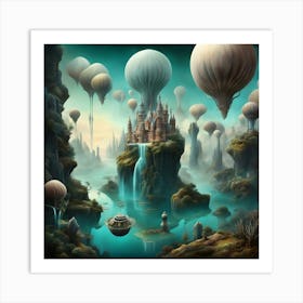 Ethereal Echos. Art Print