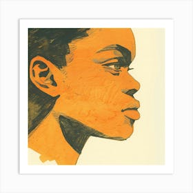 Portrait Of A Woman 29 Art Print