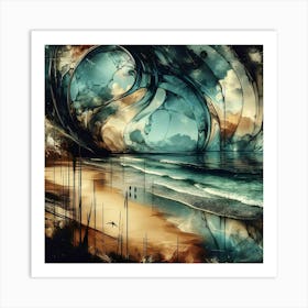 By The Sea No 10 1 Art Print