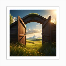 Open Door Art Print