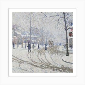 Winter'S Day In Paris Art Print