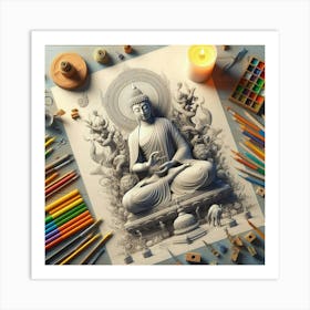 Buddha Art Print