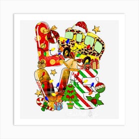 Love Bus Aide Life Funny Christmas Gifts Art Print