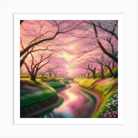 Whispers Of Spring 14 Art Print