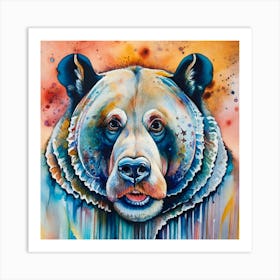 Bear Painting Art Print