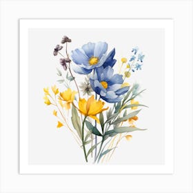 Wildflowers 3 Art Print