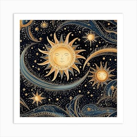 Starry Night 17 Art Print