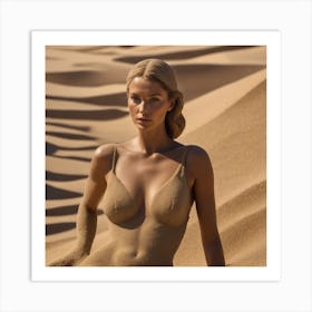 Sandstorm supermodel Art Print