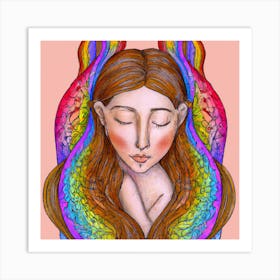 Angel Wings Art Print