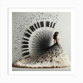 Paper Dress Art Print