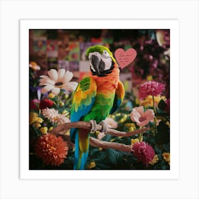 Parrot 3 Art Print