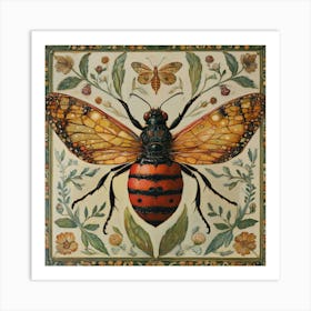 Bee Art Art Print