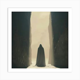 Man In A Cloak Art Print