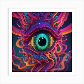 Eye Of The Tiger Art Print