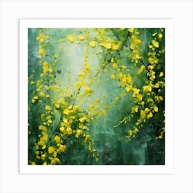 Yellow Flowers Art Print