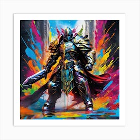 Of A Warrior Art Print